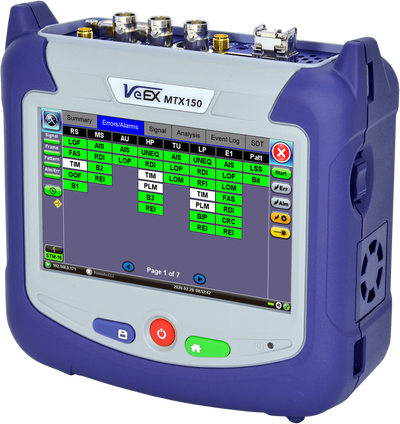 VeEX Z04-05-010P | VePAL MTX150 - Multi-service Test Set with 1x